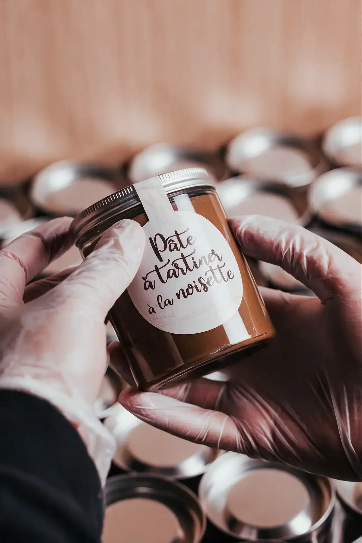 Pâtes à tartiner à la noisette