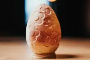 Œuf chocolat blanc