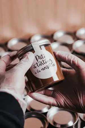 Pâtes à tartiner à la noisette